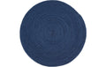 pad Tischset Poi, Blau, 1 Stück D: 40 cm, 100% Polyprpylene