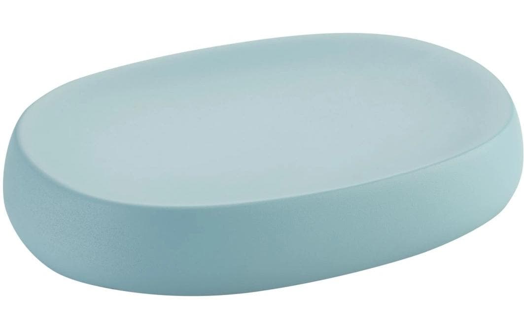 Diaqua Seifenschale Smilla Recyceltes Polyresin, Farbe Aqua