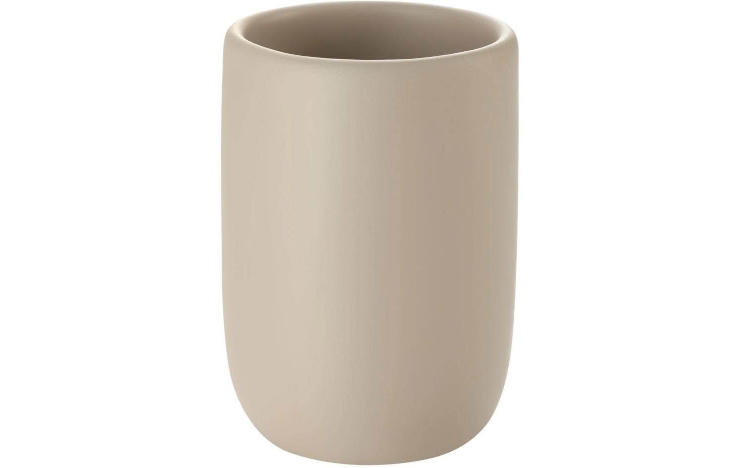 Diaqua Mundspülbecher Smilla Recyceltes Polyresin, Farbe Beige