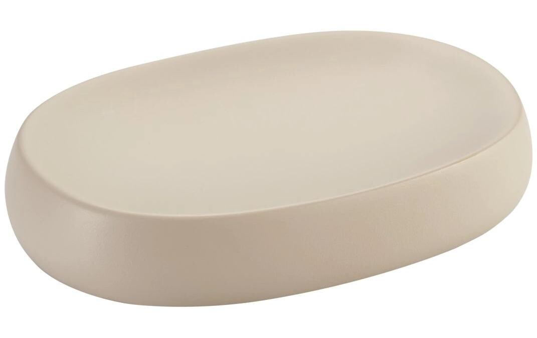 Diaqua Seifenschale Smilla Recyceltes Polyresin, Farbe Beige