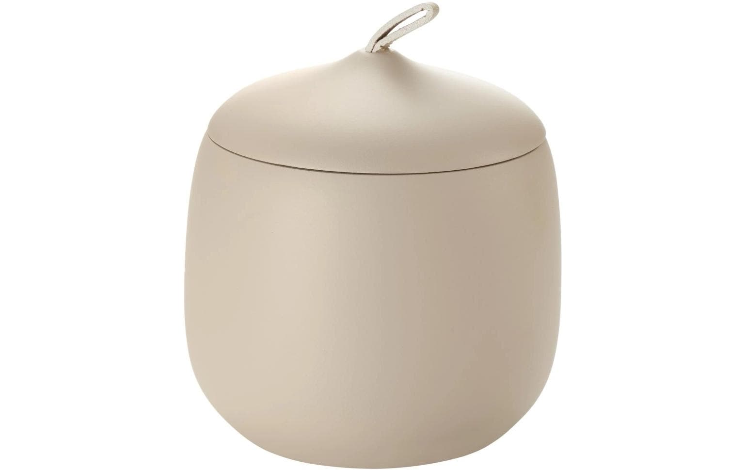 Diaqua  Kosmetikdose Smilla Recyceltes Polyresin, Farbe Beige