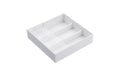Yamazaki Besteckkasten TOWER ausziehbar ABS, Weiss