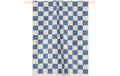 pad Handtuch Chess, 50x100 cm Blau, 100% Baumwolle, waschbar 60 Grad