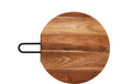 Björn Schneidebrett STINE, Akazienholz Durchmesser 31 cm