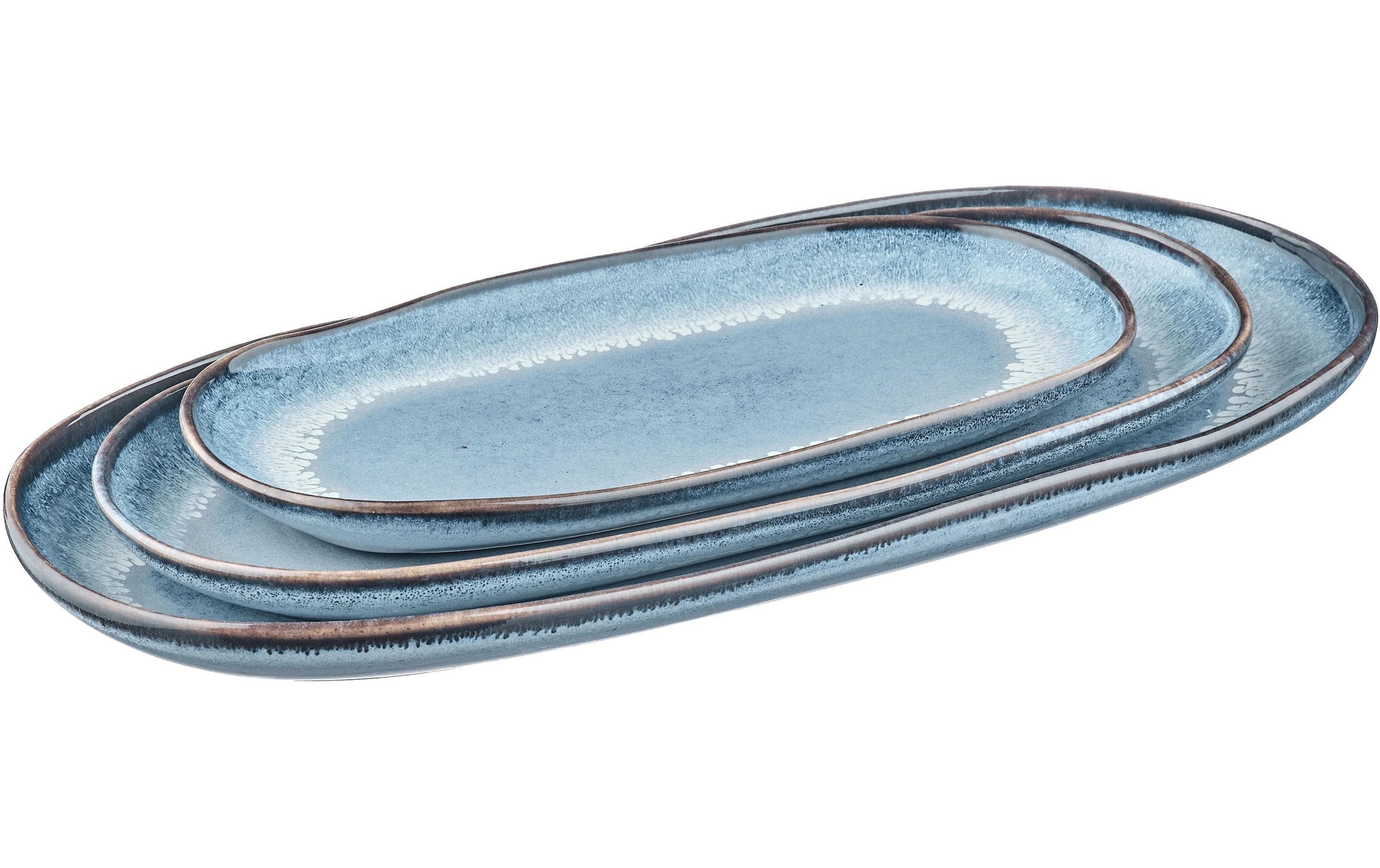Björn Servierplatte GENESIS, Meer 3 Stück, verschiedene Grössen