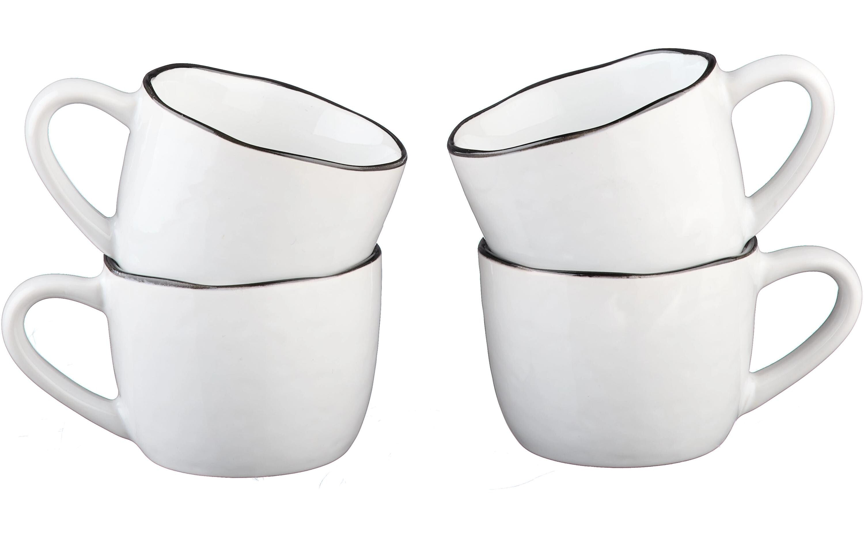 Björn Tasse PURE 12 cl, schneeweiss 4 Stück