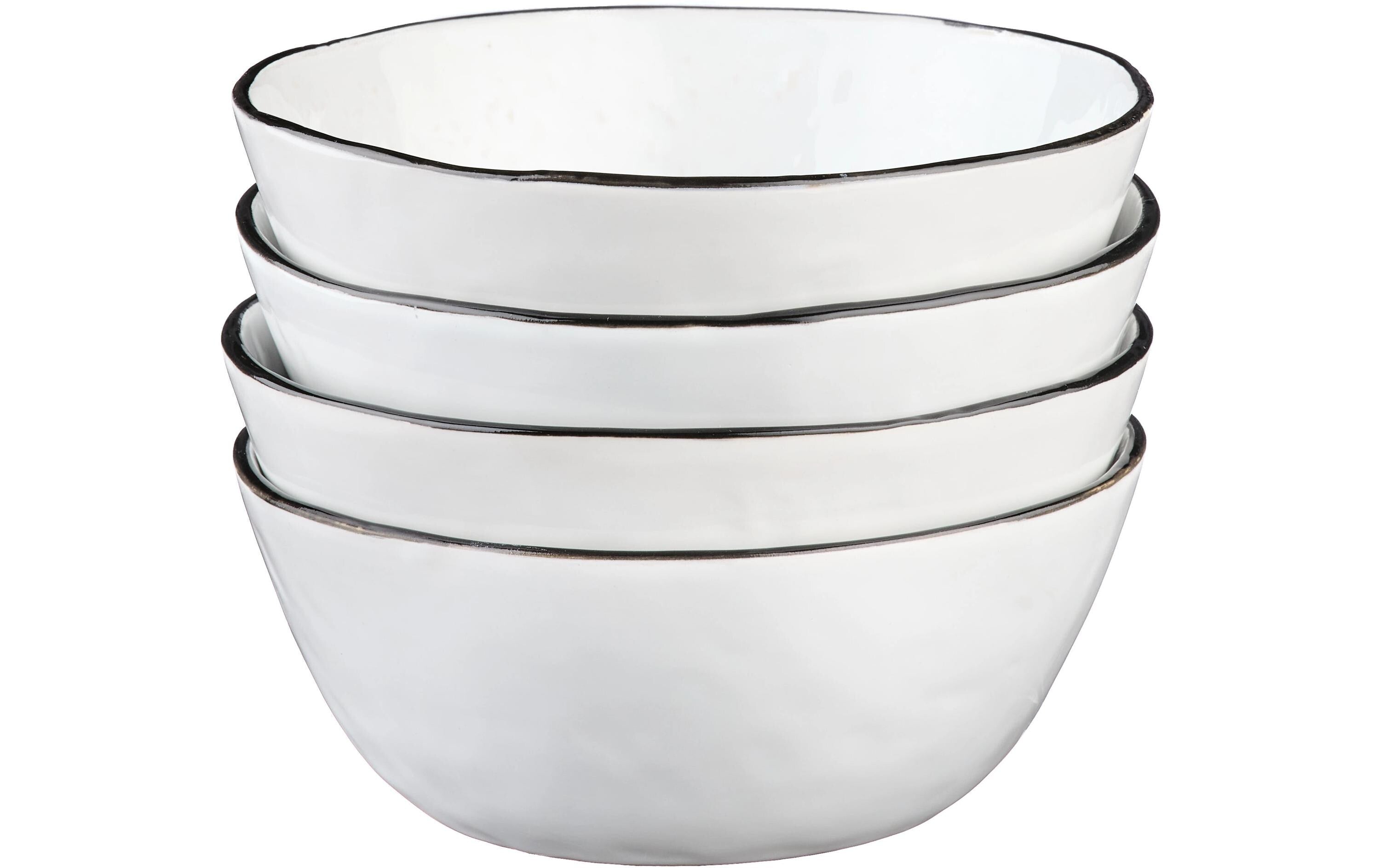 Björn Müslischale PURE, schneeweiss 4 Stück, Durchmesser 16.5 cm