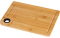 Schou Schneidebrett mit Silikonring, Bambus 28x20cm