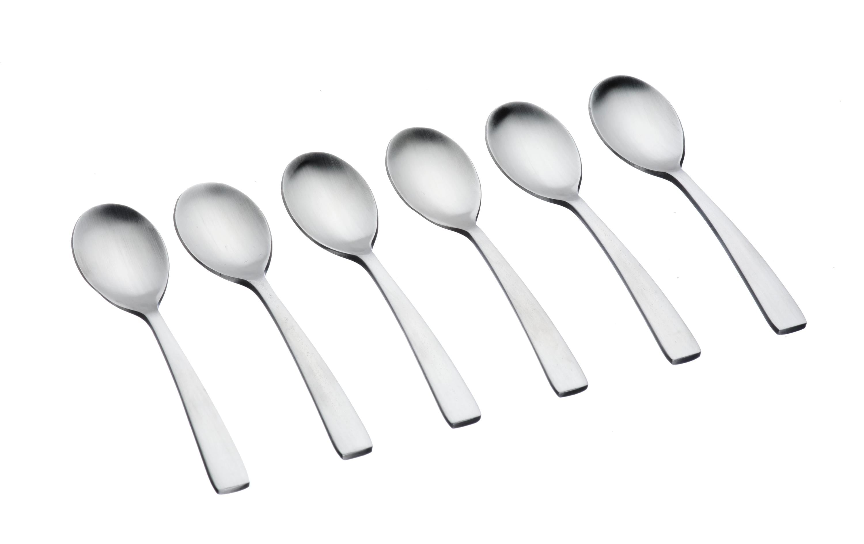 Björn kleine Löffel OGLU, Silber 6 Stück