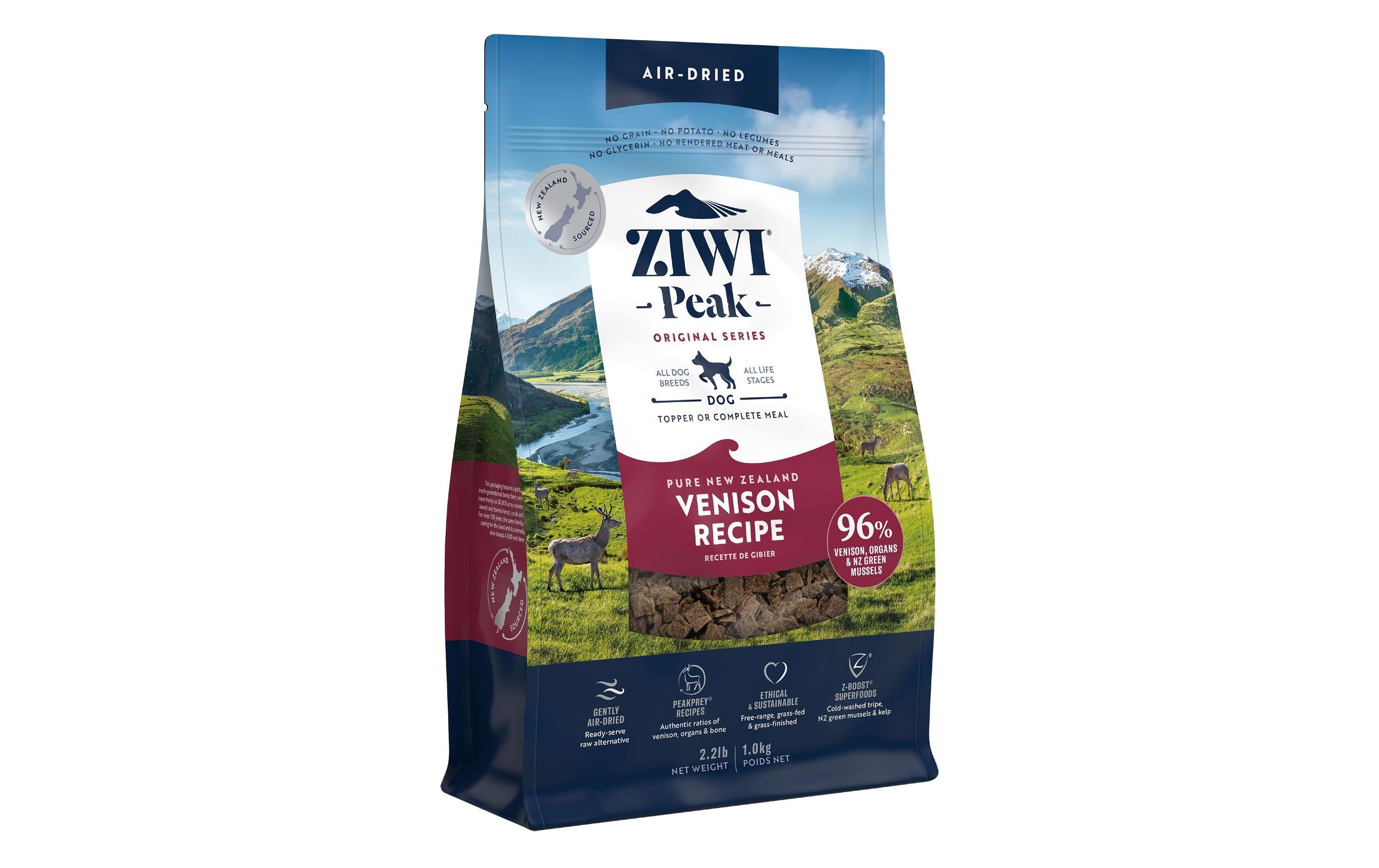 Ziwi Peak Trockenfutter Vension 1Kg Air Dried