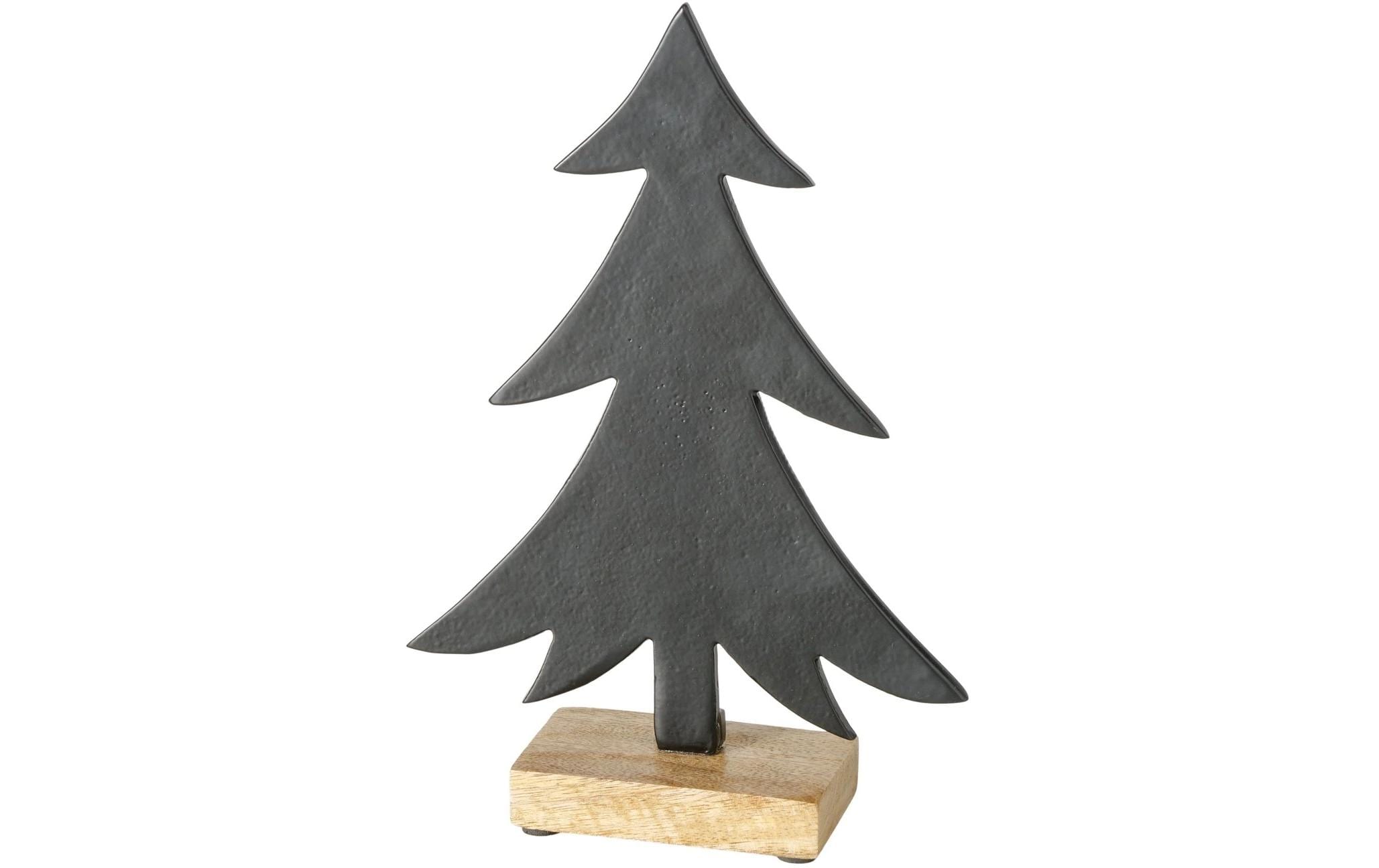 Boltze Dekoausteller Baum Blirf Mangoholz/Metall, 19x6x27cm