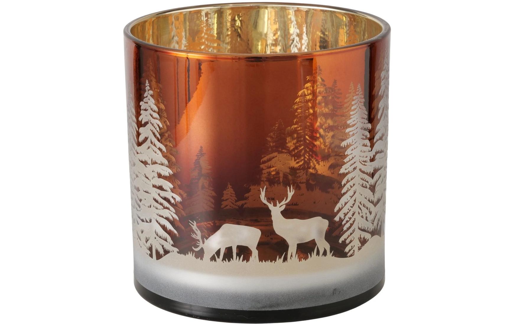 Boltze Windlicht Lorel 15cm Glas, 15x15cm