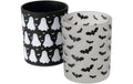 Boltze Windlicht Ghostie ASSORTIERT, 1 Stück , 8.3x7cm, Glas