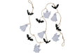 Boltze Girlande Ghostie Polyester, 160x10.5cm