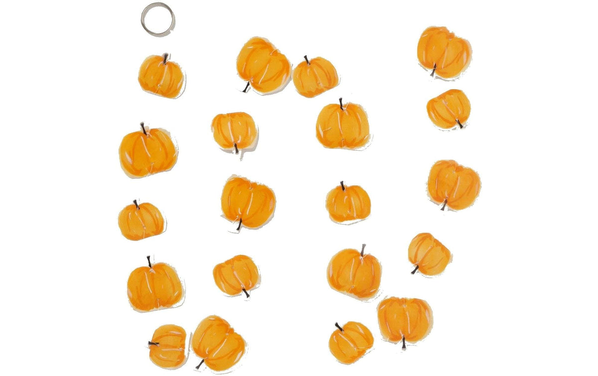 Boltze Girlande Pumpkin Muschel, 180x5.8cm