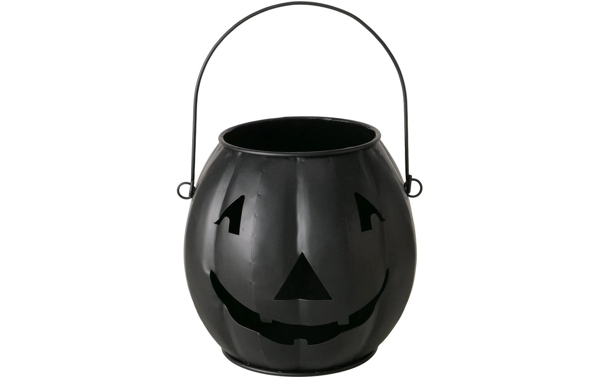 Boltze Windlicht Grimasi 17.6cm Metall, 19.5x22x17.6cm
