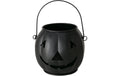 Boltze Windlicht Grimasi 14cm Metall, 17x18x14cm