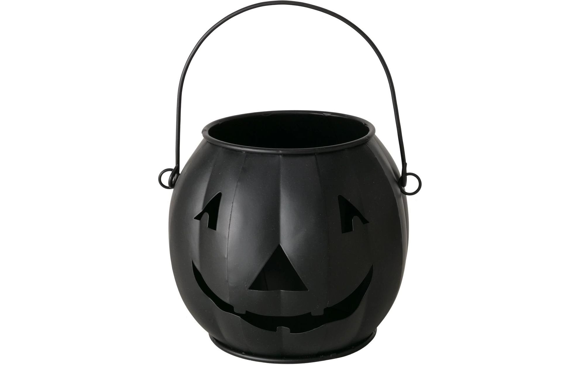 Boltze Windlicht Grimasi 14cm Metall, 17x18x14cm