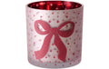 Boltze Windlicht Boucle Glas, 15x15cm