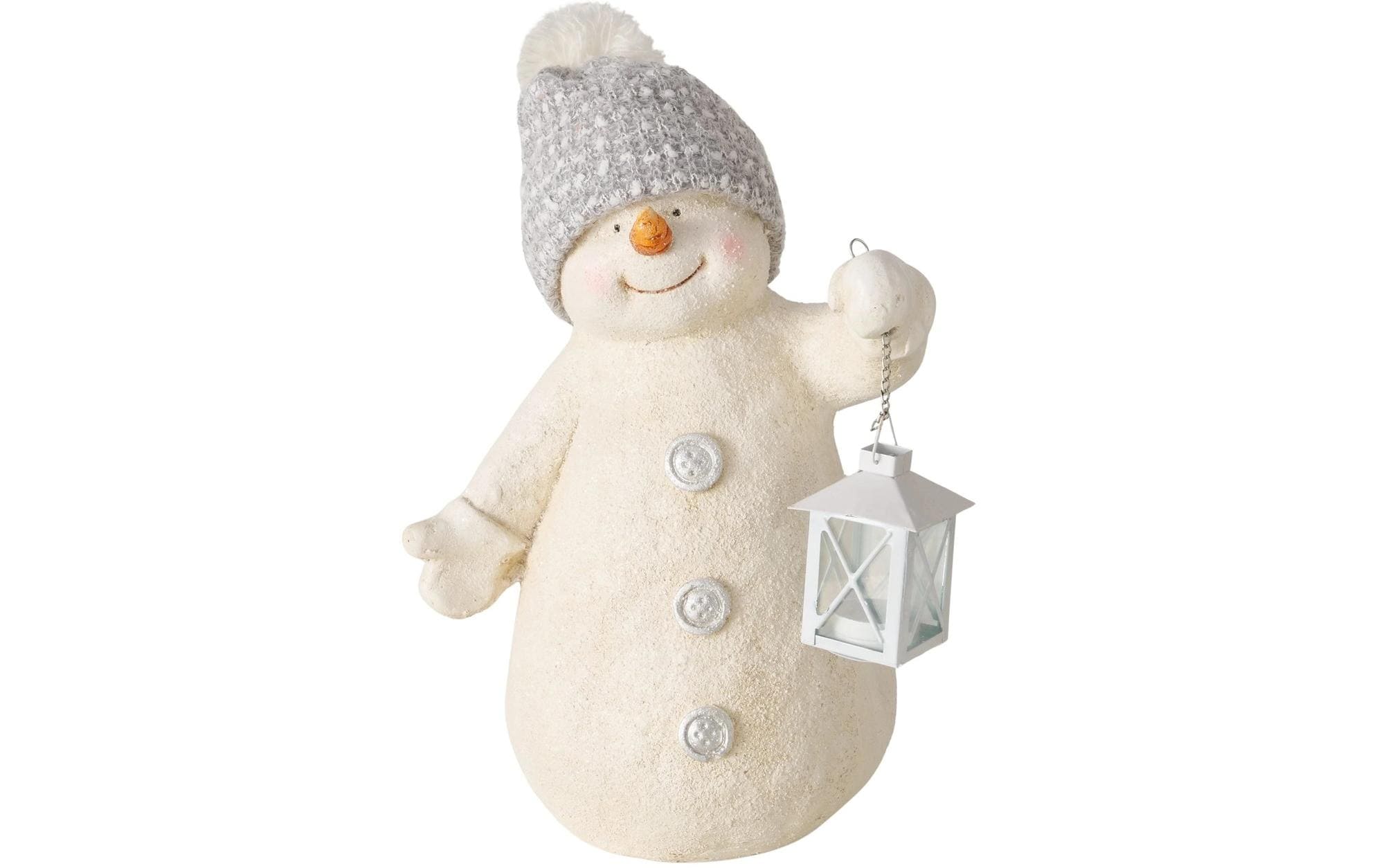 Boltze Schneemann Harro 42 cm Kunststoff, 30x20x42cm