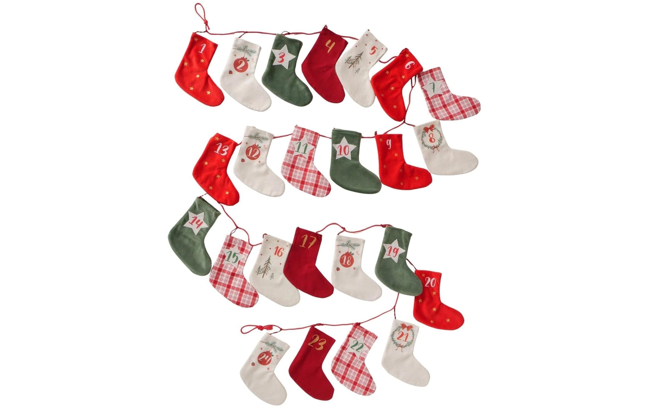 Boltze Adventskalender Tradis 283x2x20cm