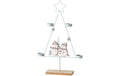 Boltze Teelichthalter Frosty MDF, 31x8x49.5cm
