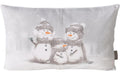 Boltze Kissen Frosty Textil, 50x30cm