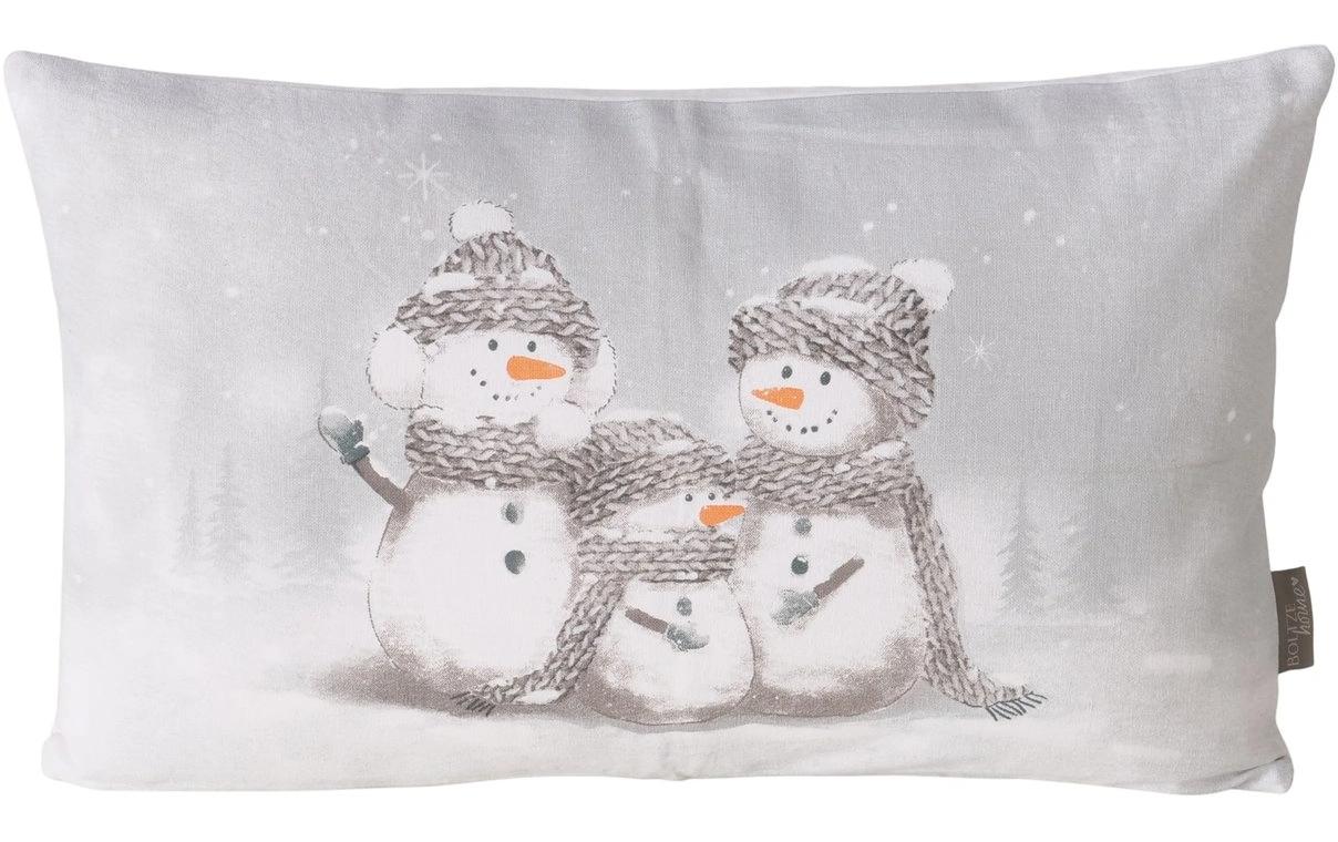 Boltze Kissen Frosty Textil, 50x30cm