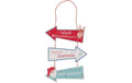 Boltze Schild Fynn Metall, 68cm