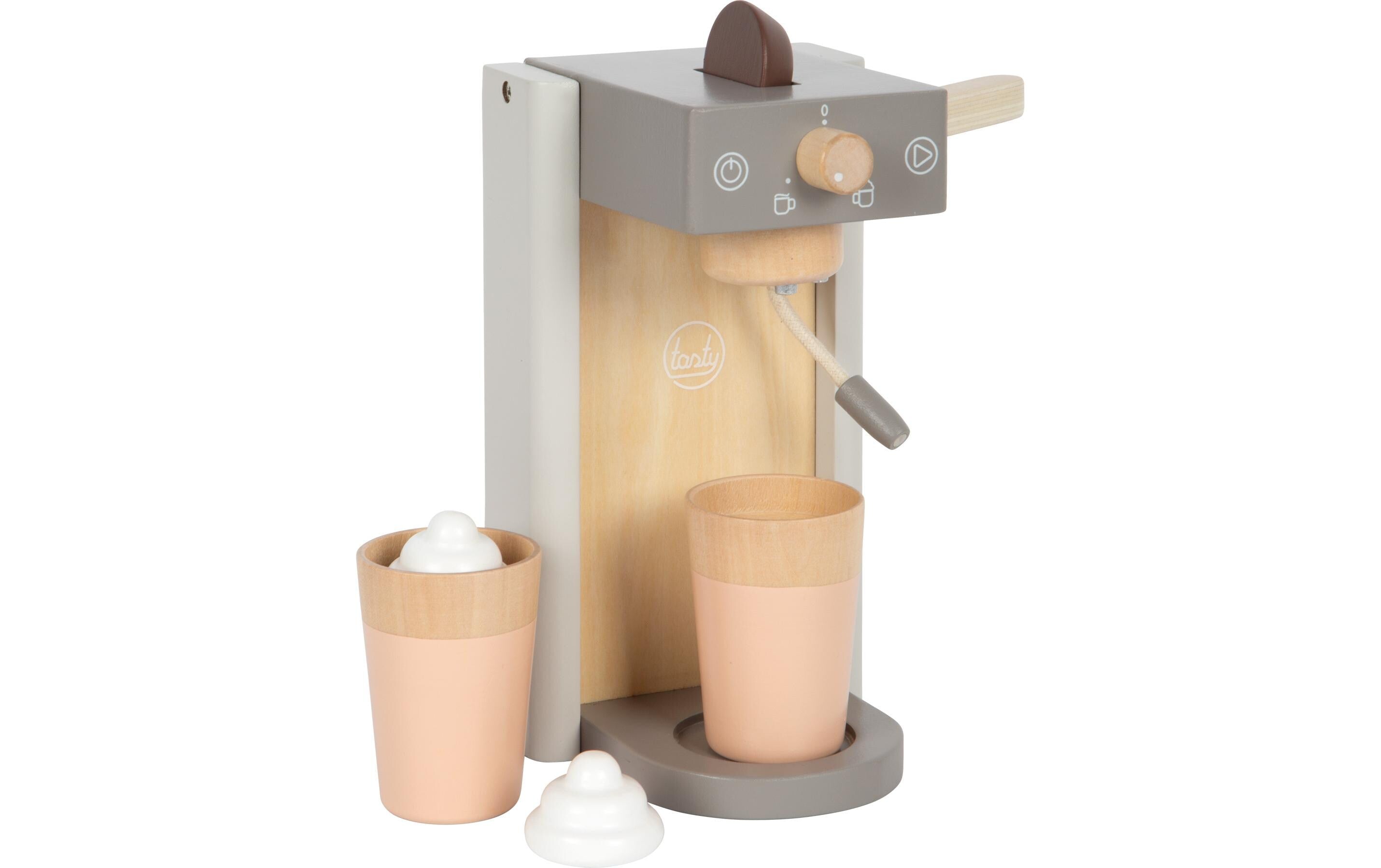 Kaffeemaschinen-Set grau tasty