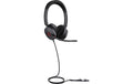 Yealink Headset UH48 Dual Teams USB-C/A USB-C Kabel-Headset mit USB-A Adapter