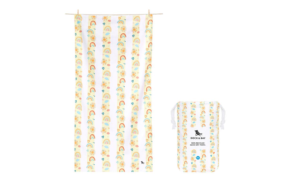 Dock& Bay Strandt. Kids M Rainbow Polyester/Polyamid, 70x130 cm