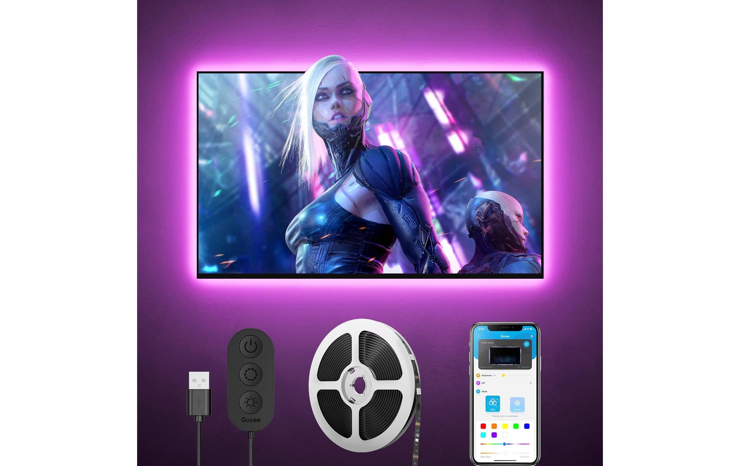 Govee Govee TV LED Backlight RGB, 46-60", USB, BT