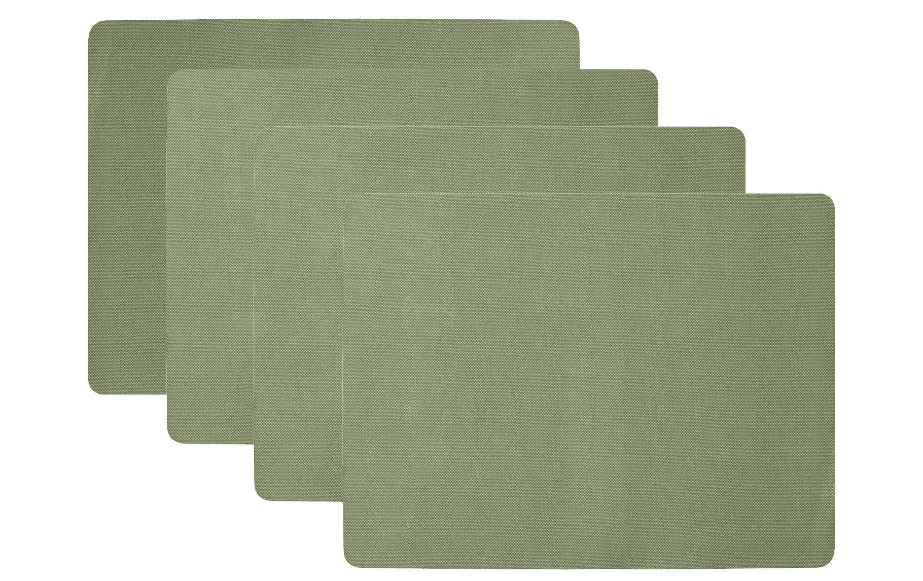 Villa Collection Tischset Shoku 46 x 35 cm 4 Stk Pure Green PVC