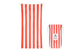 Dock& Bay Strandtuch CABANA Coral Gr. XL, 90x200cm, Polyamid/PES