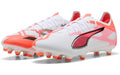 PUMA Shoes Ultra 5 Match FG/AG Grösse: 40, Farbe: white