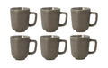 Villa Collection Tasse Shoku 33 cl 6 Stk Warm Brown Steinzeug