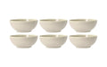Villa Collection Schale Shoku 15 cm 6 Stk Soft Beige Steinzeug