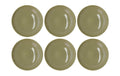 Villa Collection Pastateller Shoku 21 cm 6 Stk Pure Green Steinzeug