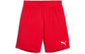 PUMA Shorts teamGOAL Jr Grösse: 140, Farbe: red