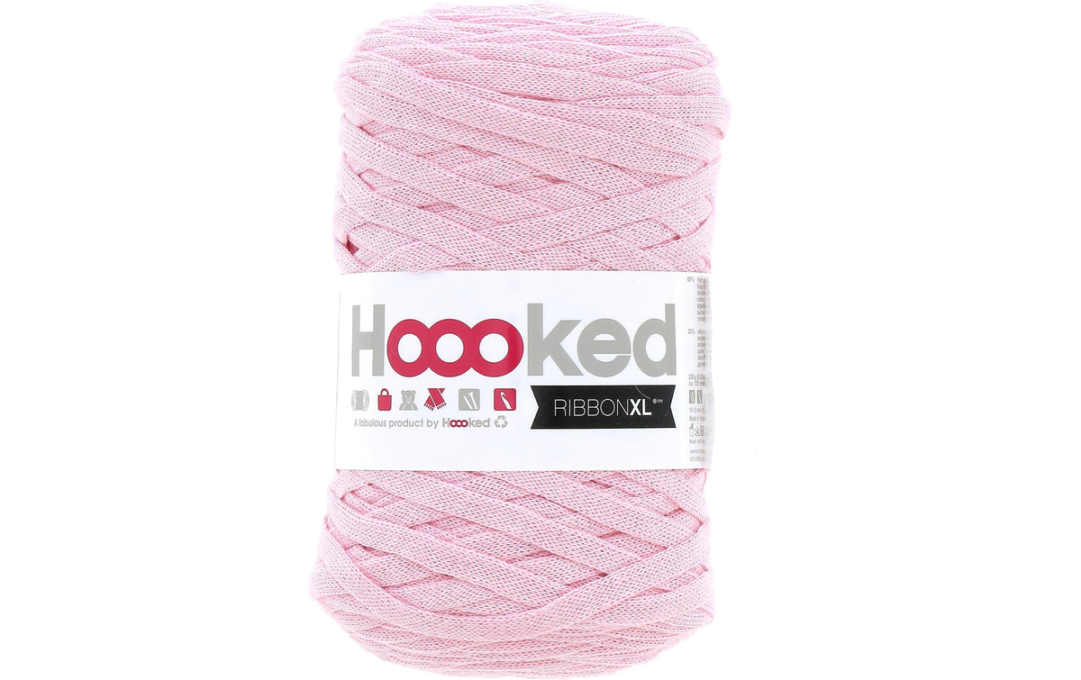 Hoooked RibbonXL, Sweet Pink Knäuel 250 g, 120 m