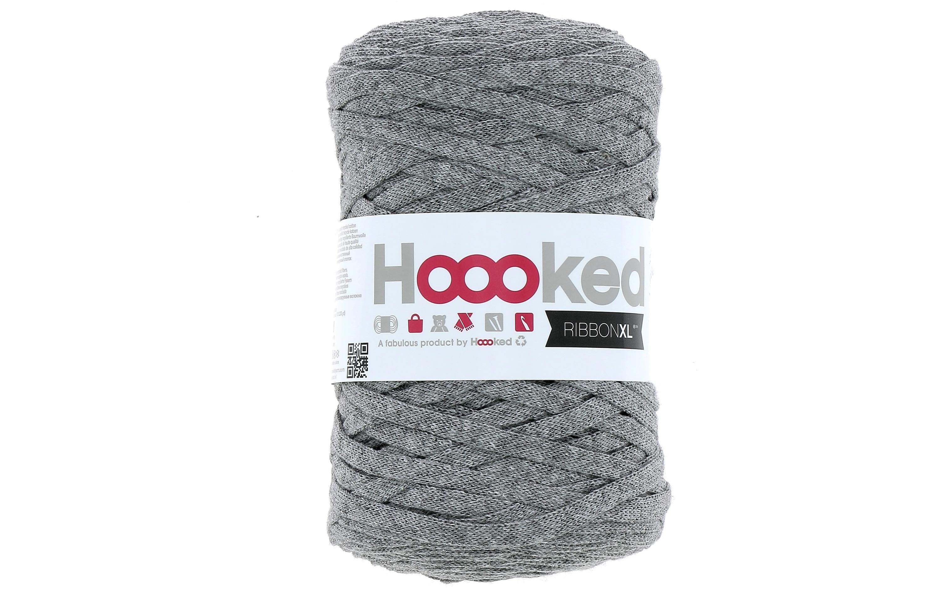 Hoooked RibbonXL, Stone Grey Knäuel 250 g, 120 m
