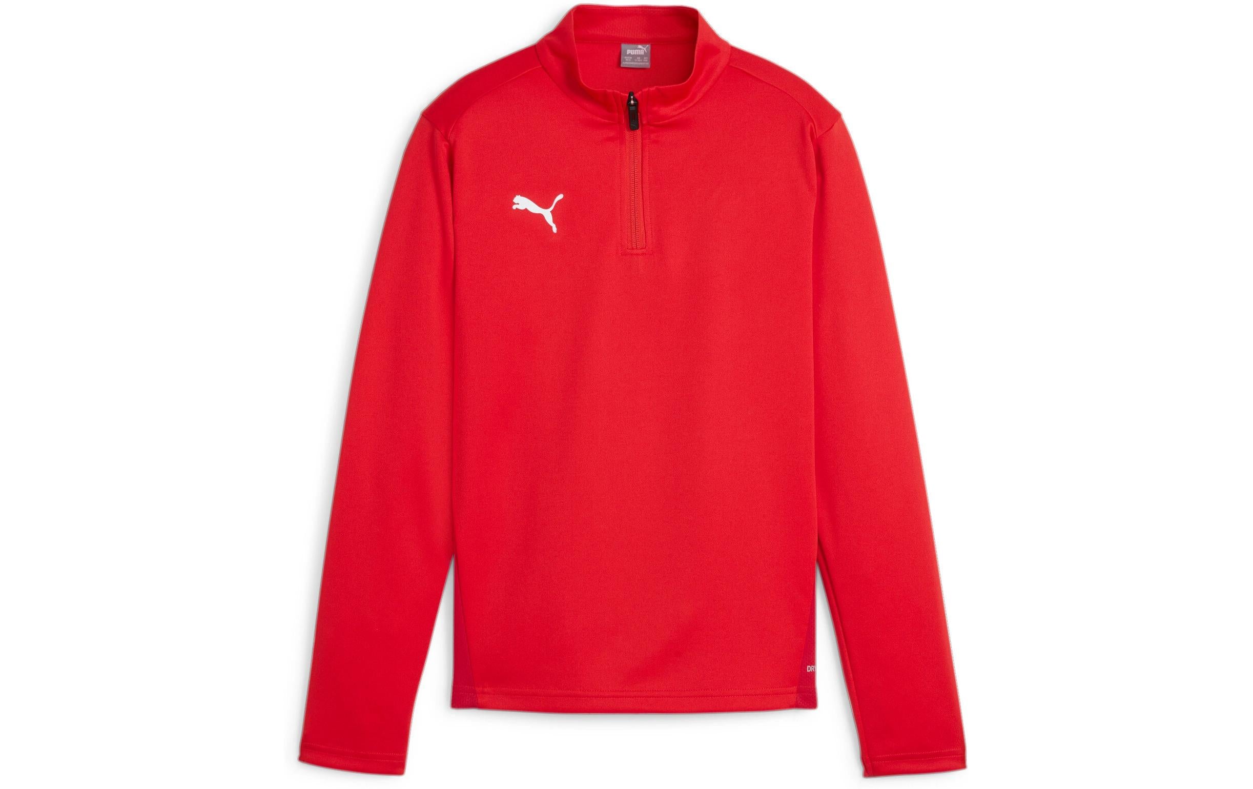 PUMA Zip Top teamGOAL Training 1/4 Jr Grösse: 116, Farbe: red