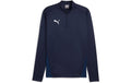 PUMA Zip Top teamGOAL Training 1/4 Grösse: M, Farbe: blue