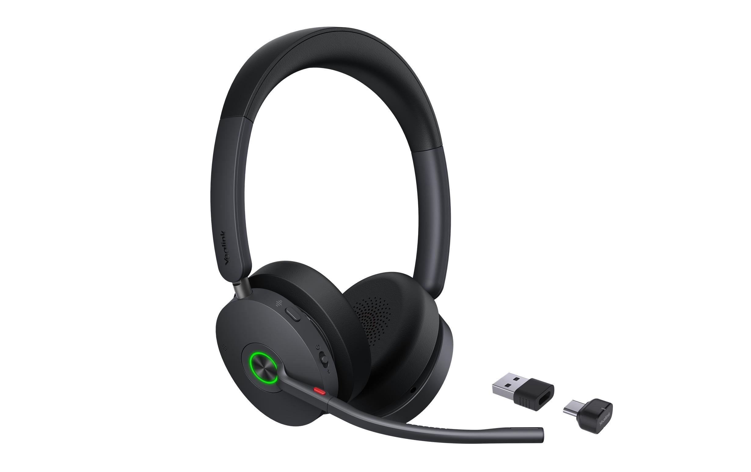 Yealink Headset BH74 Teams USB-C/A Bluetooth, BT51-C Dongle mit USB-A Adapter