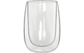 Bialetti Becher VERONA 450 12,5 h x 8,5cm,  doppelwandiger glas