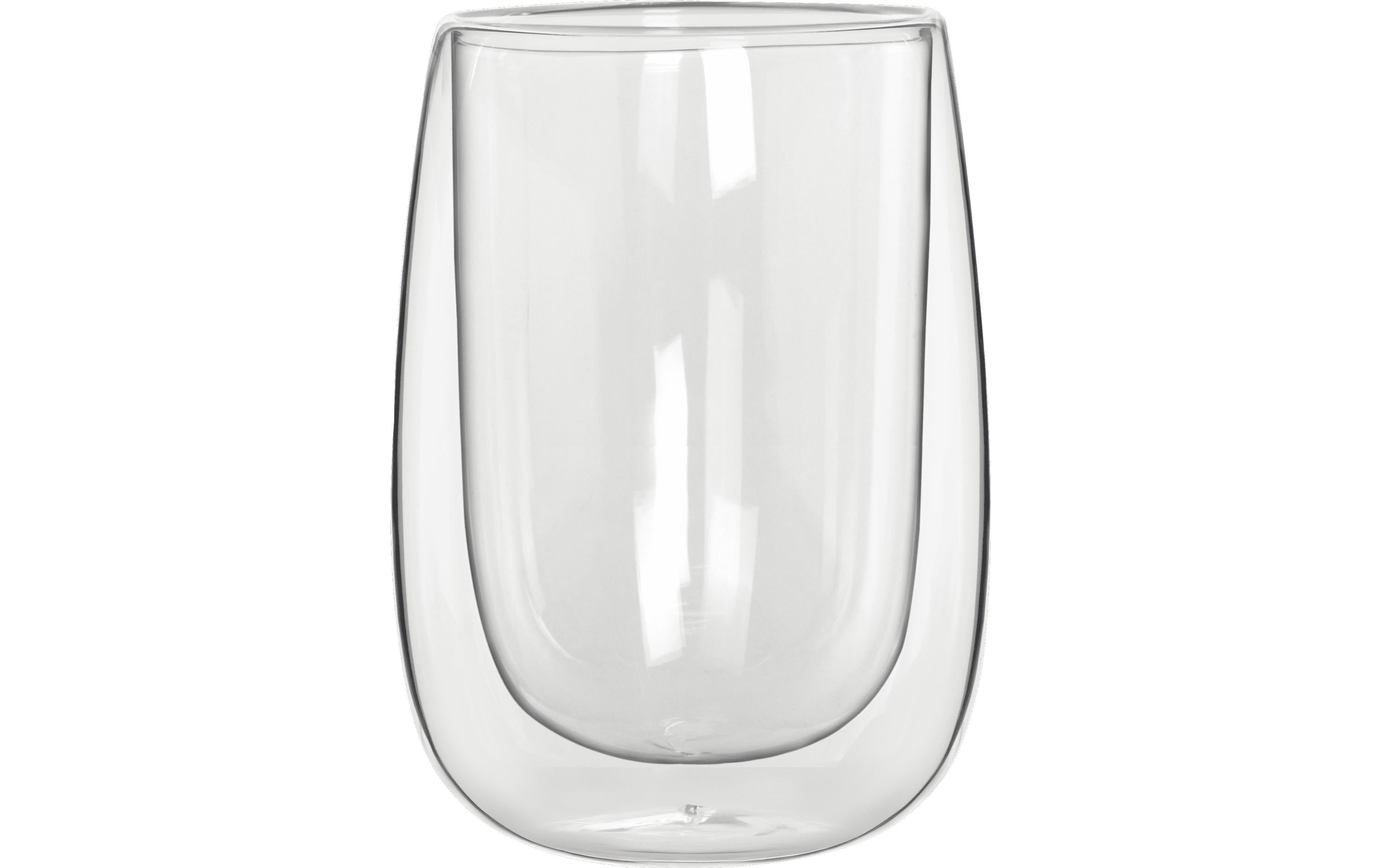 Bialetti Becher VERONA 450 12,5 h x 8,5cm,  doppelwandiger glas
