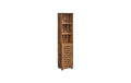 Vasagle Schrank Rustic Braun 40x30x167 cm (BxTxH), MDF