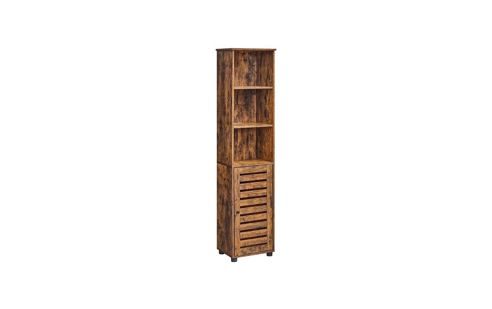 Vasagle Schrank Rustic Braun 40x30x167 cm (BxTxH), MDF