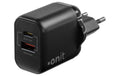onit GaN-Wandladegerät USB CA 35W schwarz